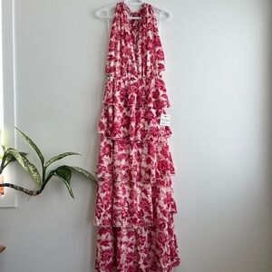 Floral Wedding Guest Maxi Dress